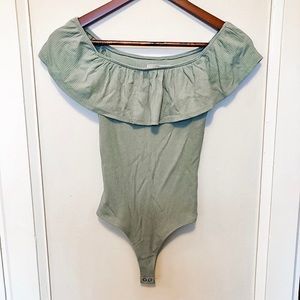 Abercrombie & Fitch Off-the-Shoulder Body Suit